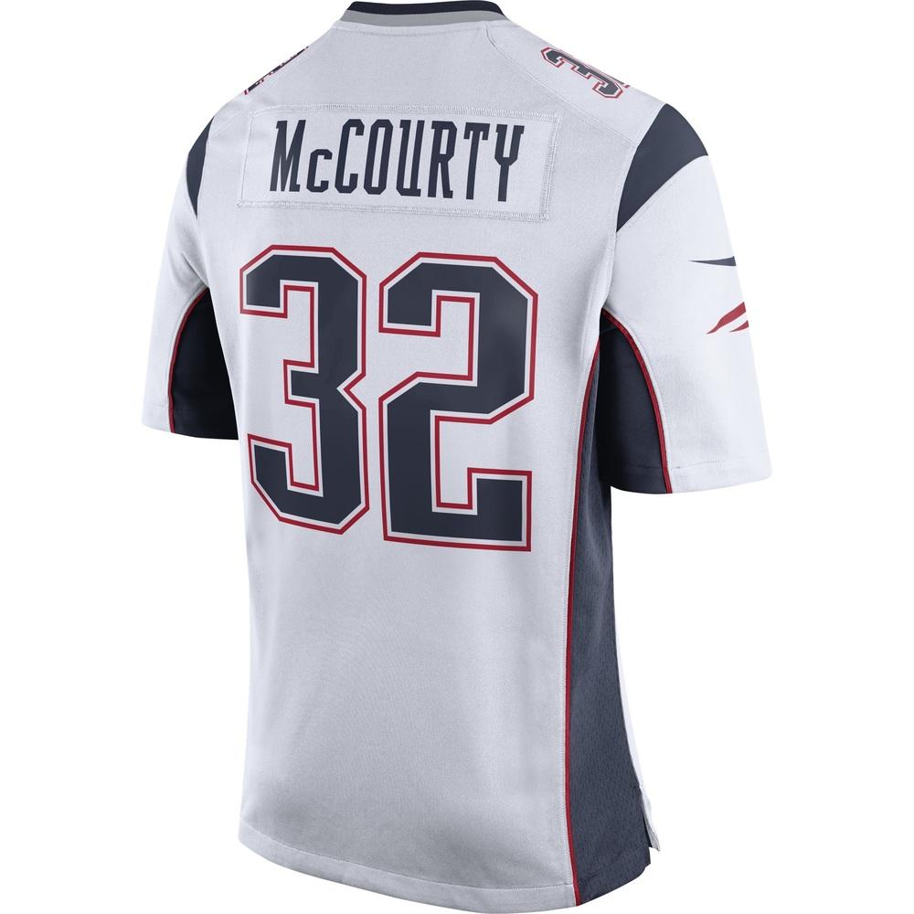 Nike Devin McCourty #32 Game Jersey-White