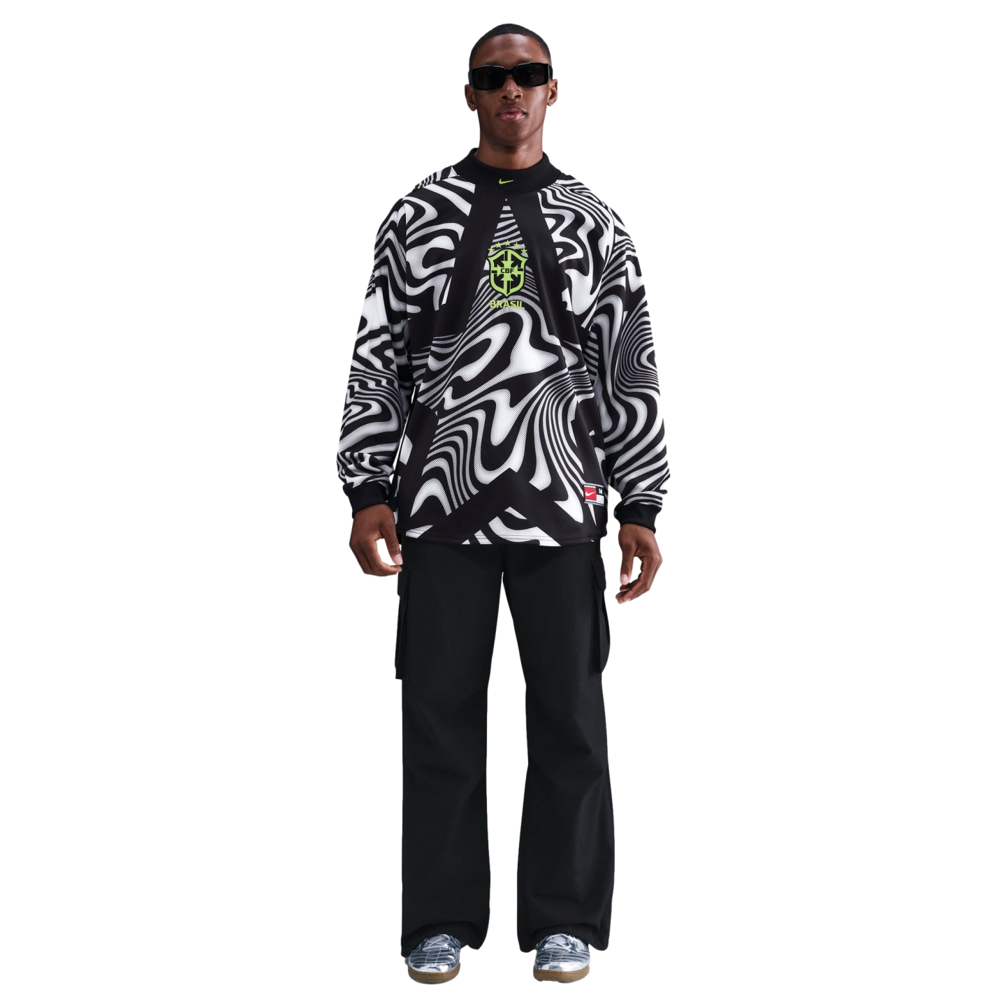 2026 Fan Soccer Jersey Brazil Authentic Goalkeeper Jersey