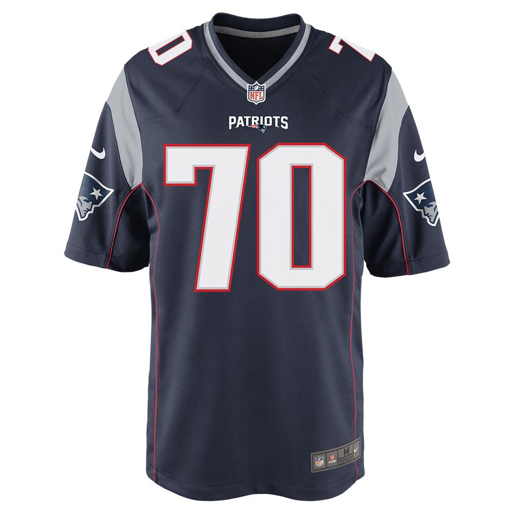 Nike Adam Butler #70 Game Jersey-Navy