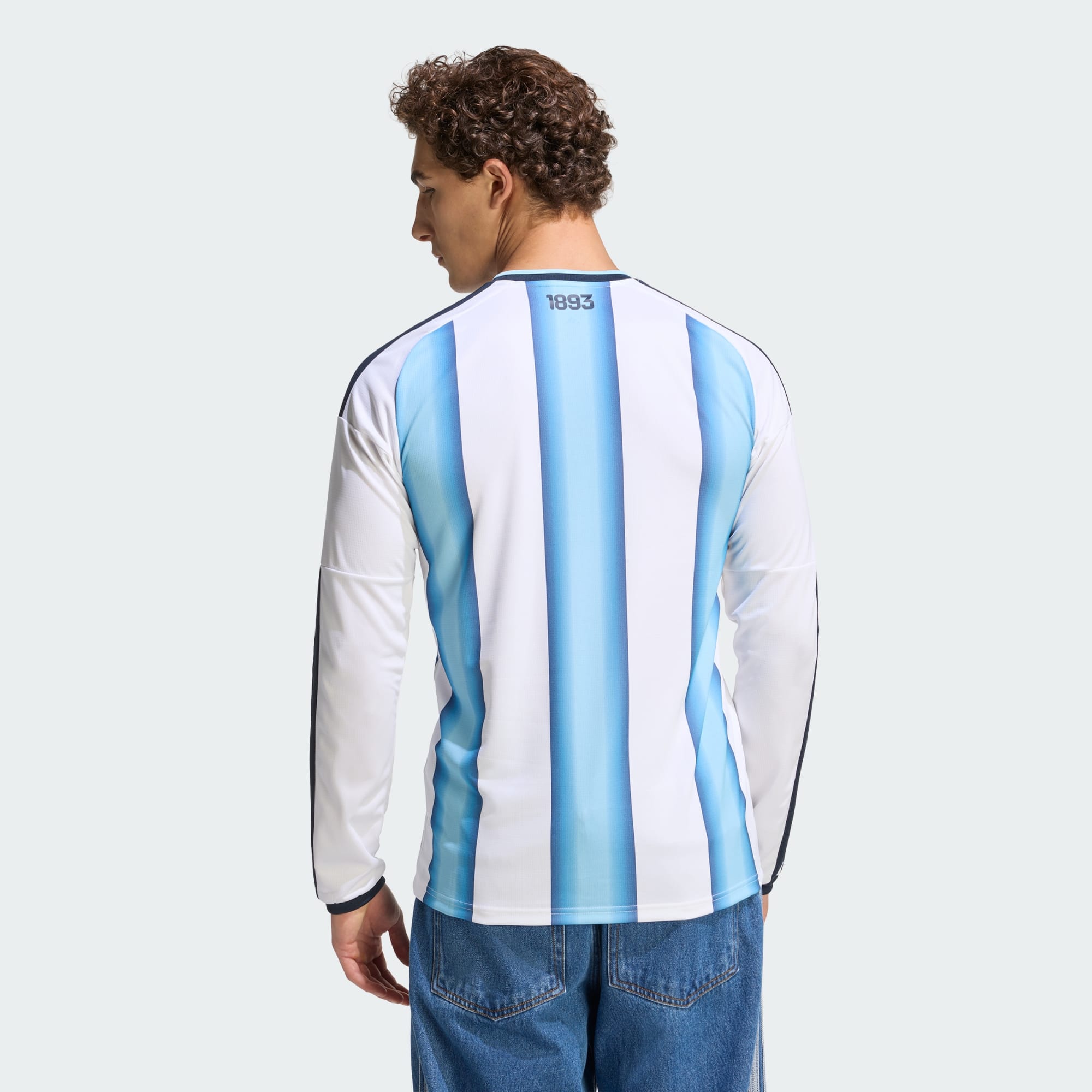 ADIDAS Argentina Men's Home Long Sleeve Jersey 2026 - KA8126