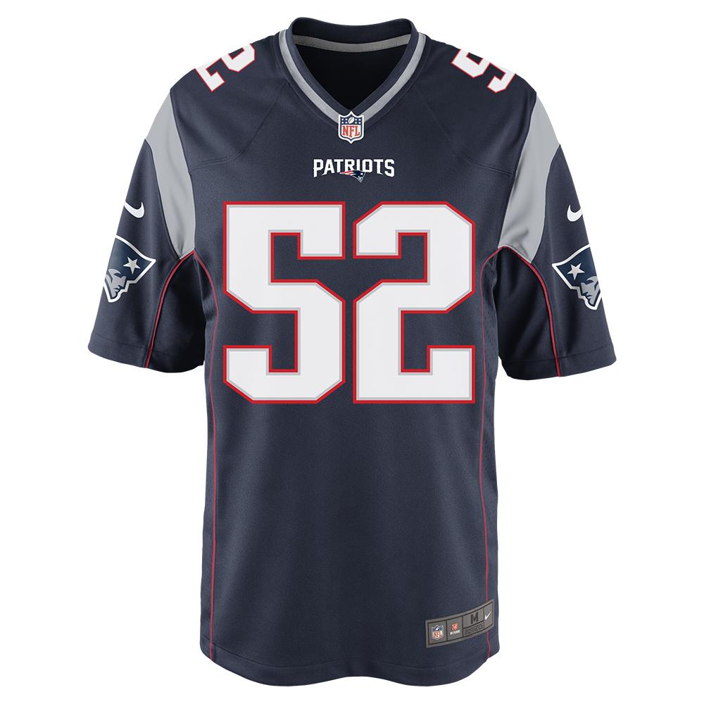 Nike Elandon Roberts #52 Game Jersey-Navy