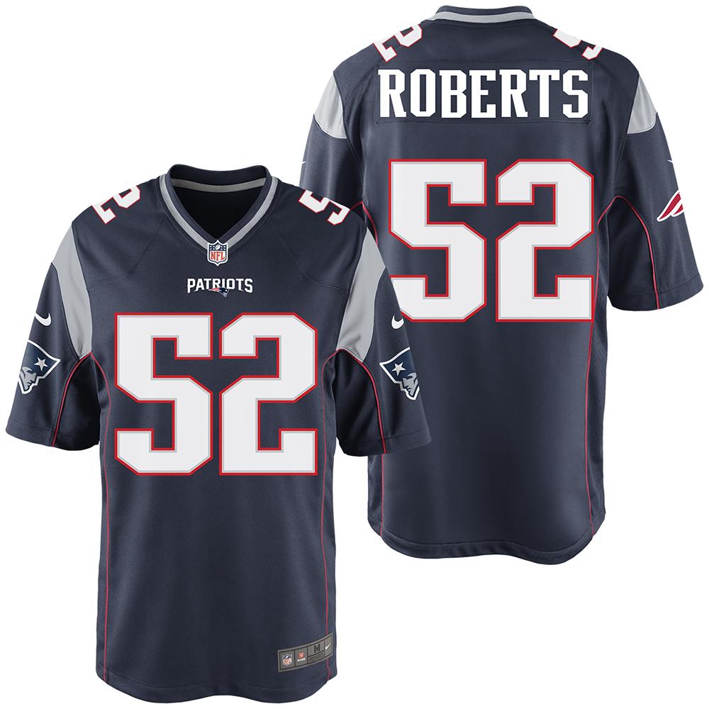 Nike Elandon Roberts #52 Game Jersey-Navy