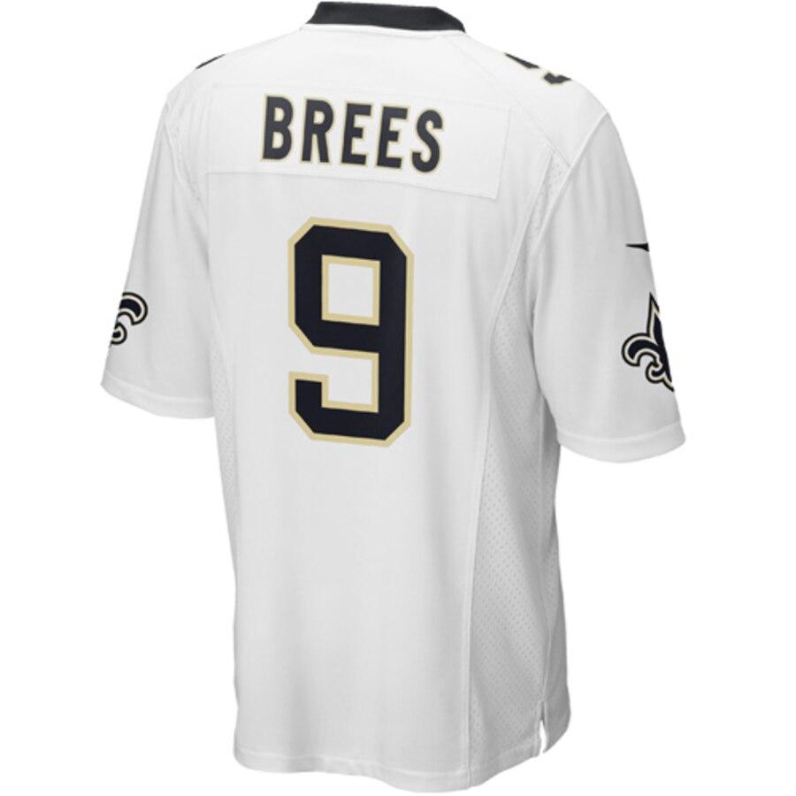 Mens New Orleans Saints Drew Brees Nike White Game Jersey