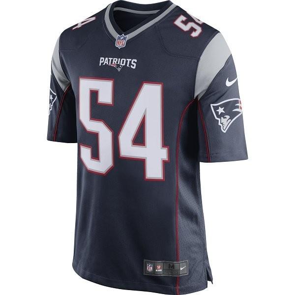 Nike Dont'a Hightower #54 Game Jersey-Navy